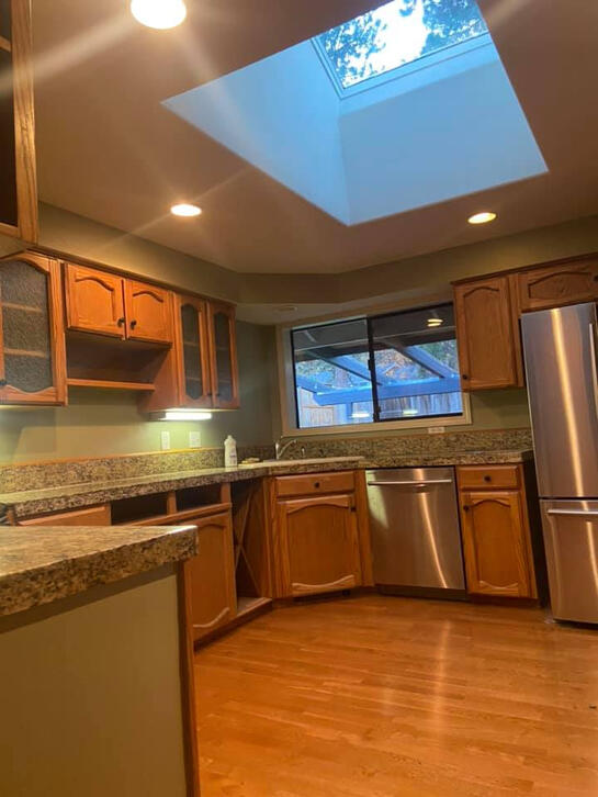 Residential interior painting project